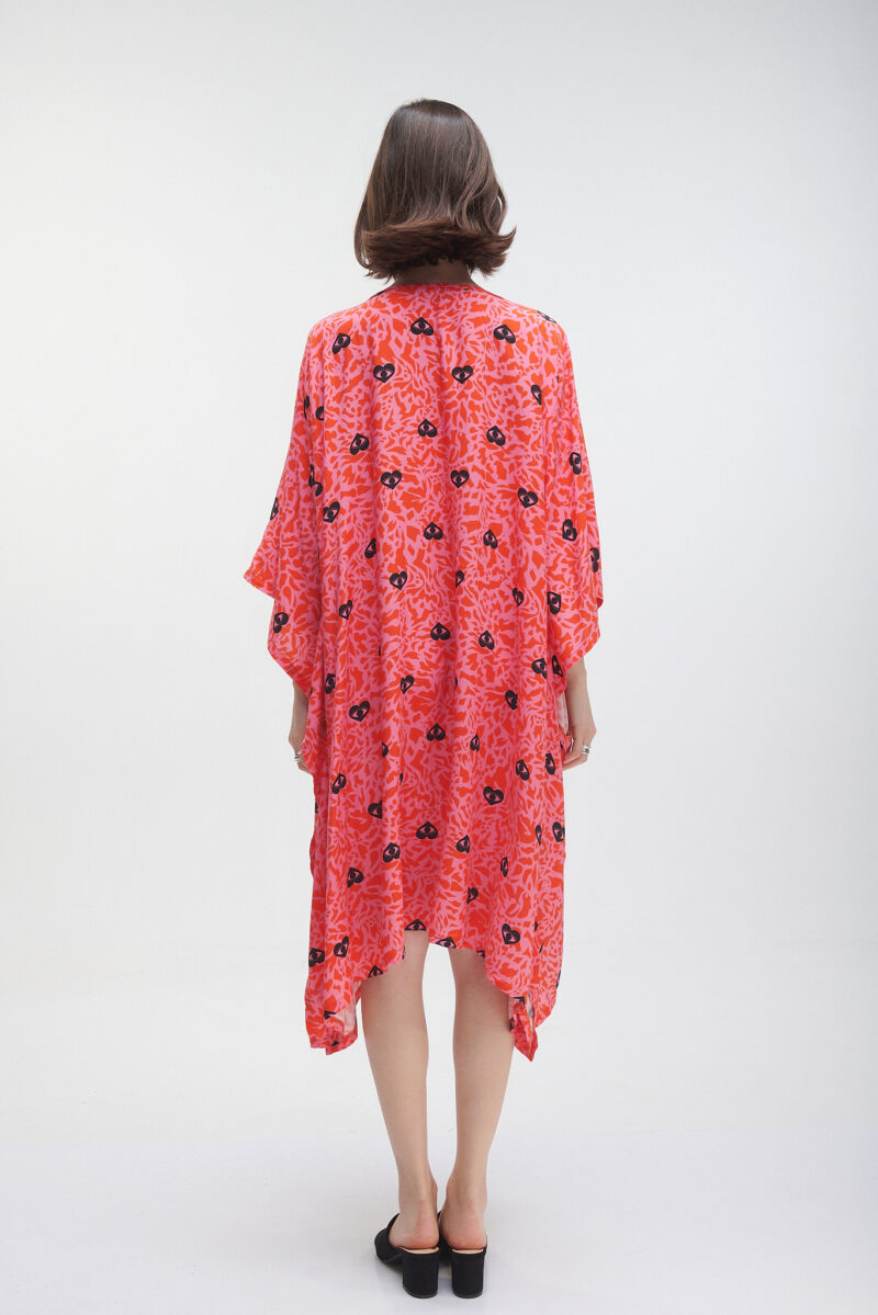 τουνικ print καρδιες onesize plus size